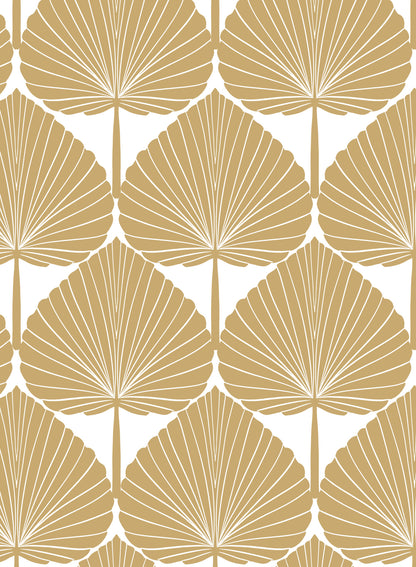 Art Deco Palms, Wallpaper