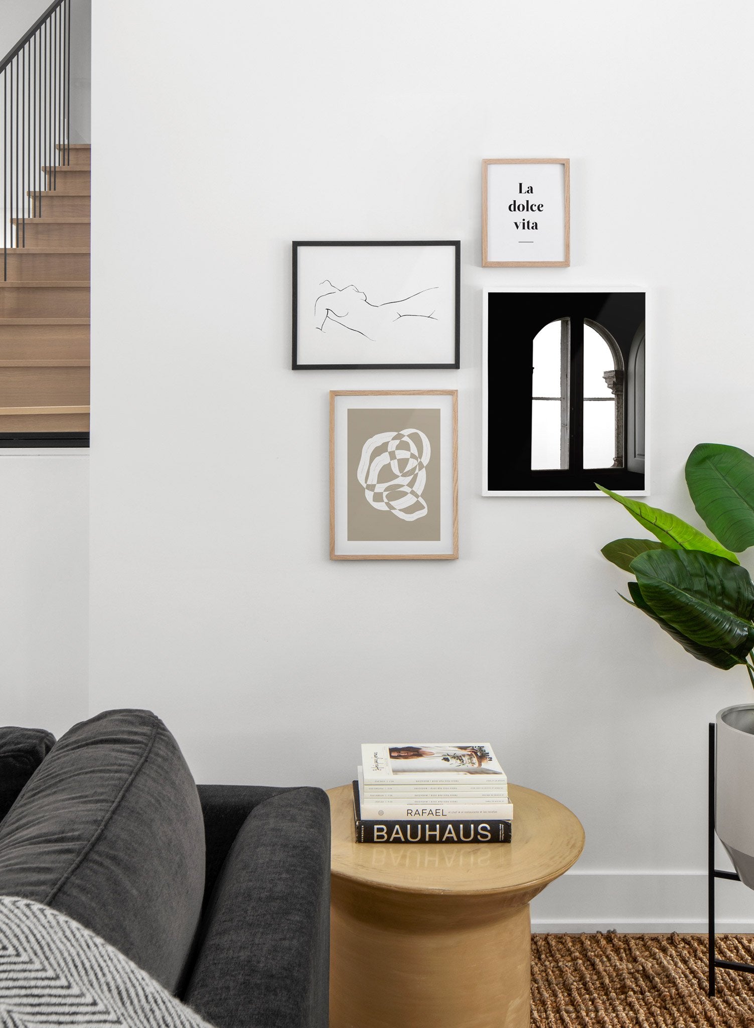 Arched Window modern minimalist photography poster by Opposite Wall - Living room