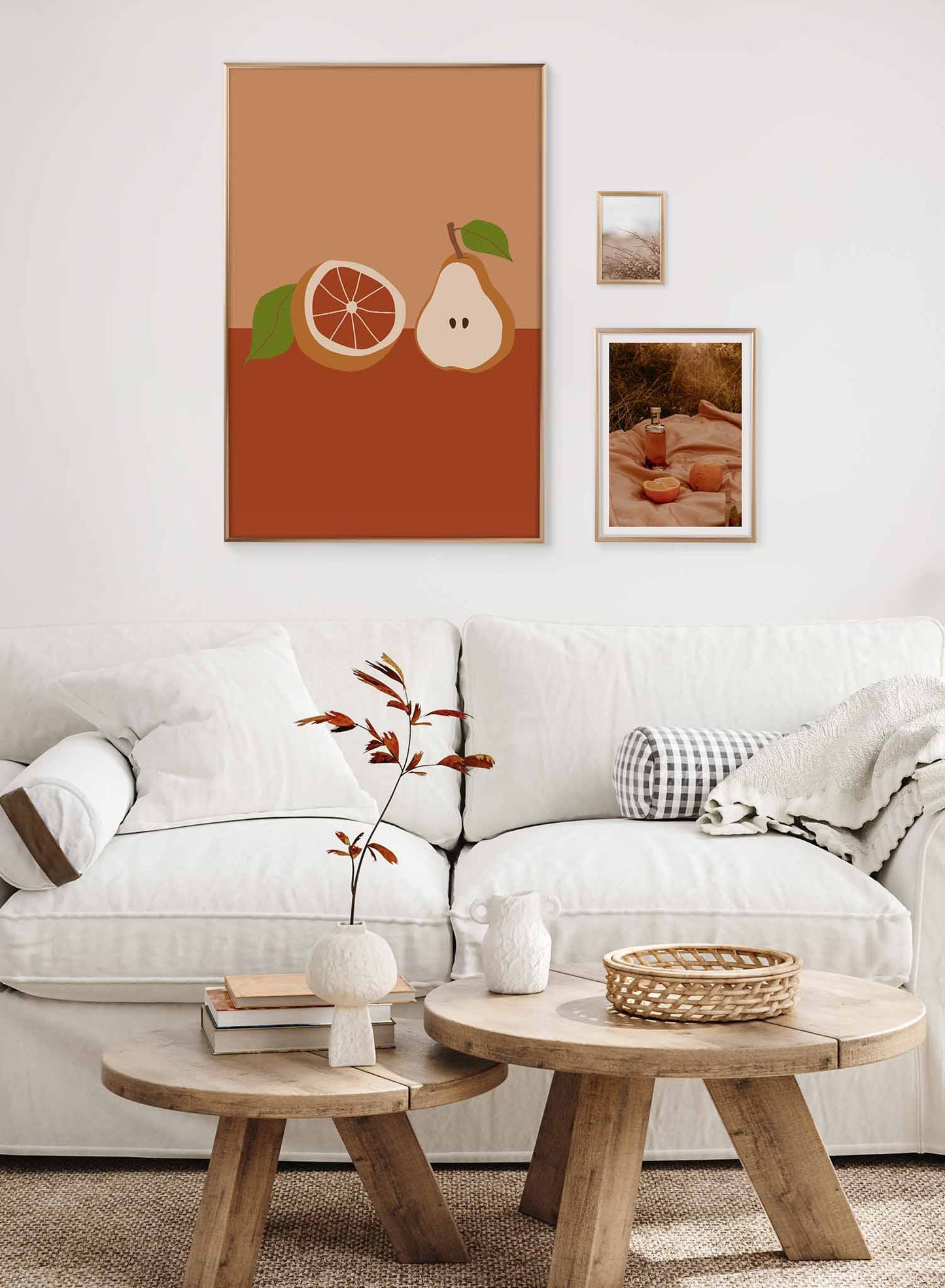 Fruity Snack is a fruit illustration poster by Opposite Wall.