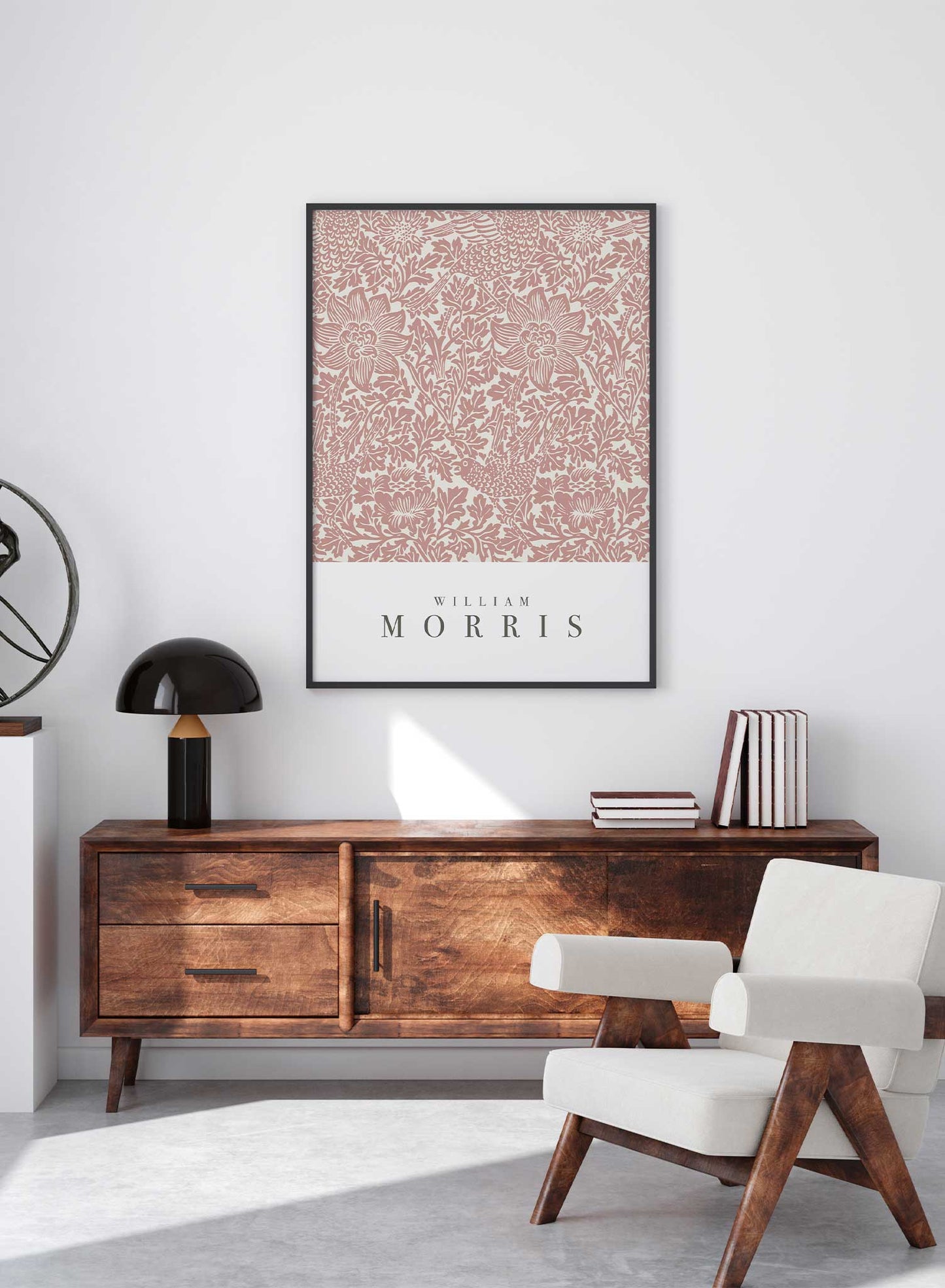 Morris Flowers is a minimalist artwork by Opposite Wall of William Moris' Morris Flowers.