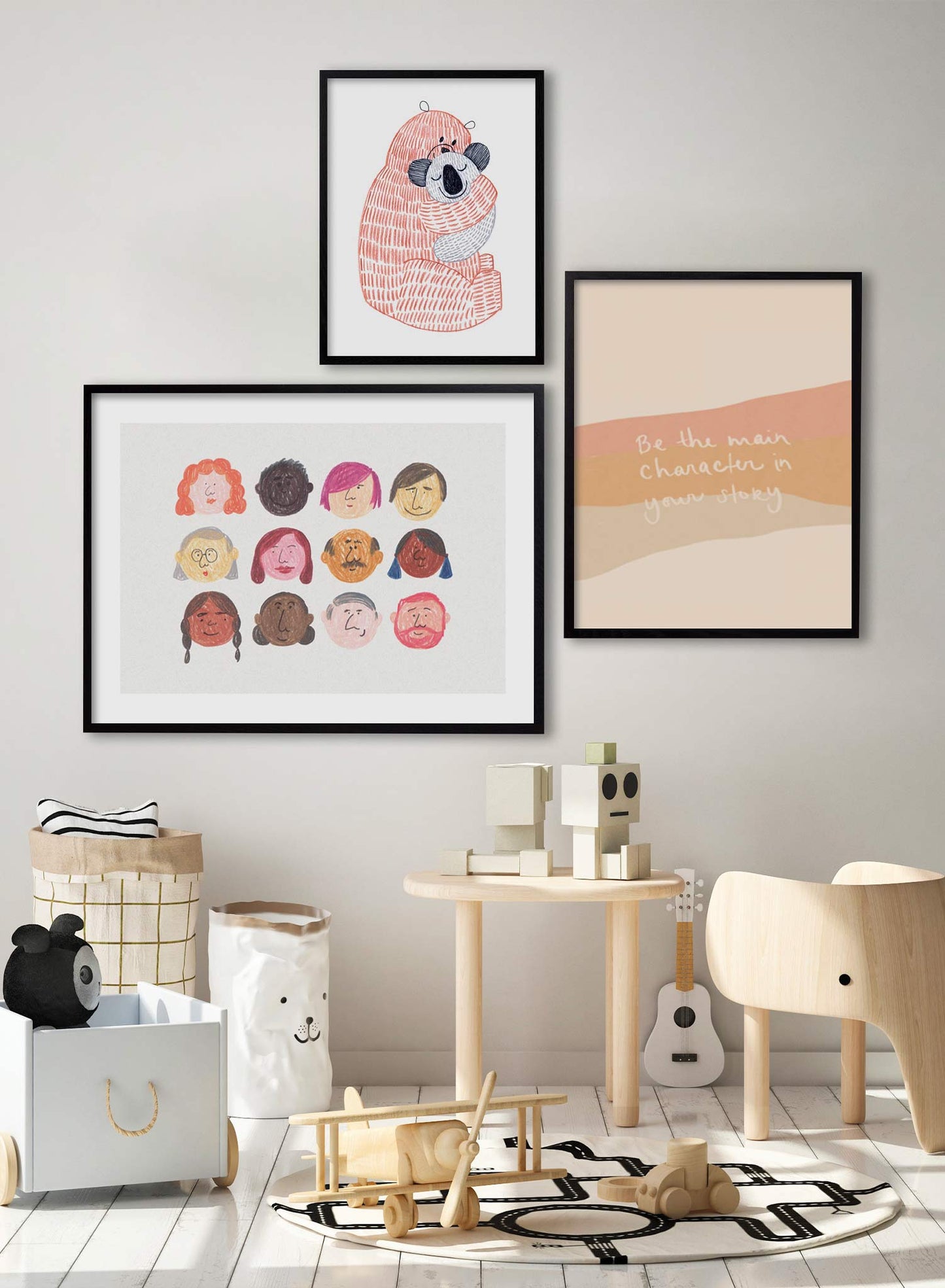 Melanin Rainbow is a minimalist illustration by Opposite Wall of a collection of 12 different skin colours to promote diversity.