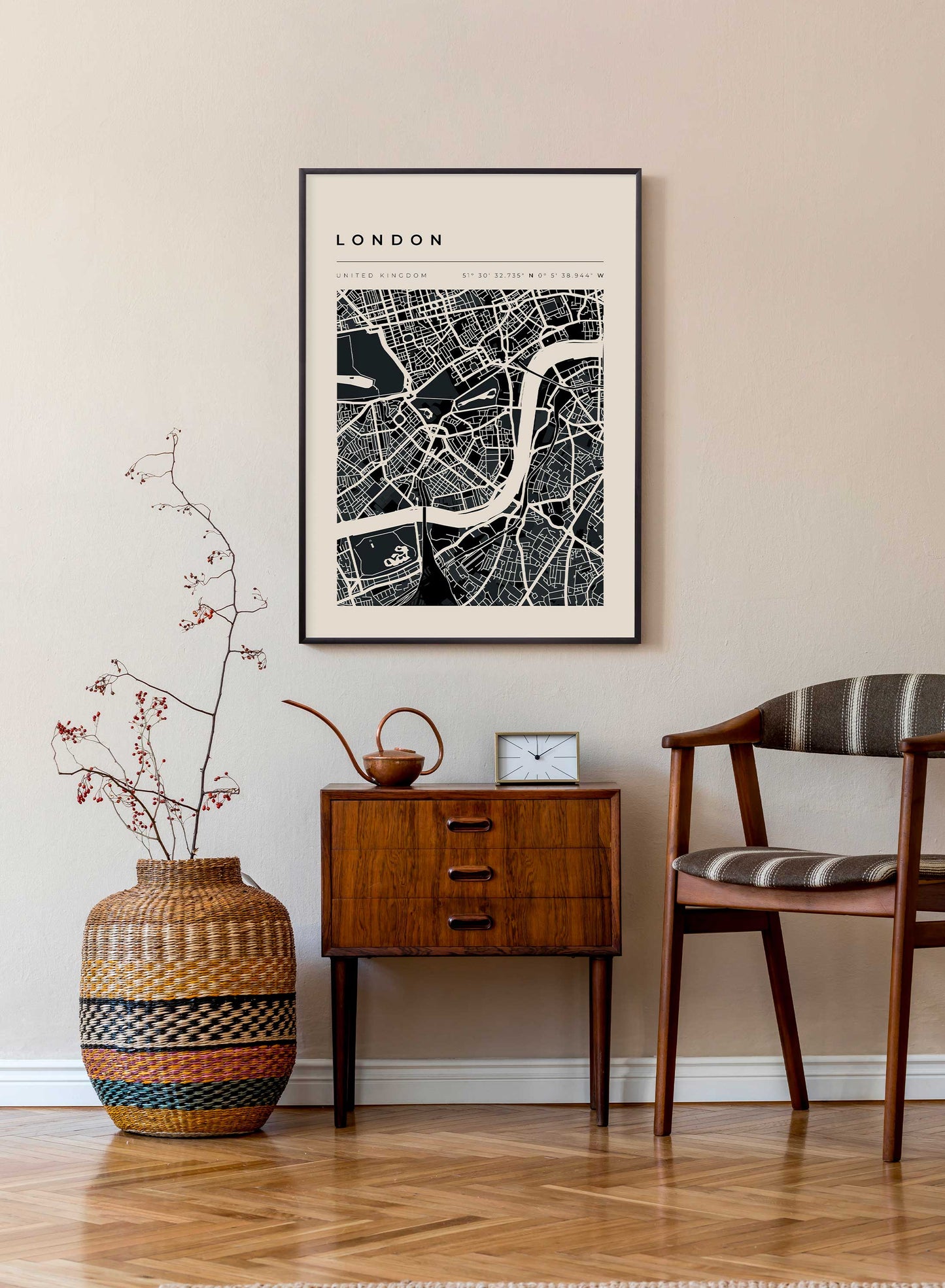 London Map, Poster | Oppositewall.com