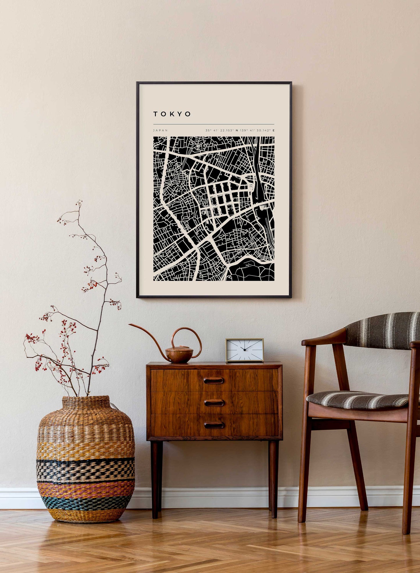 Tokyo Map, Poster | Oppositewall.com