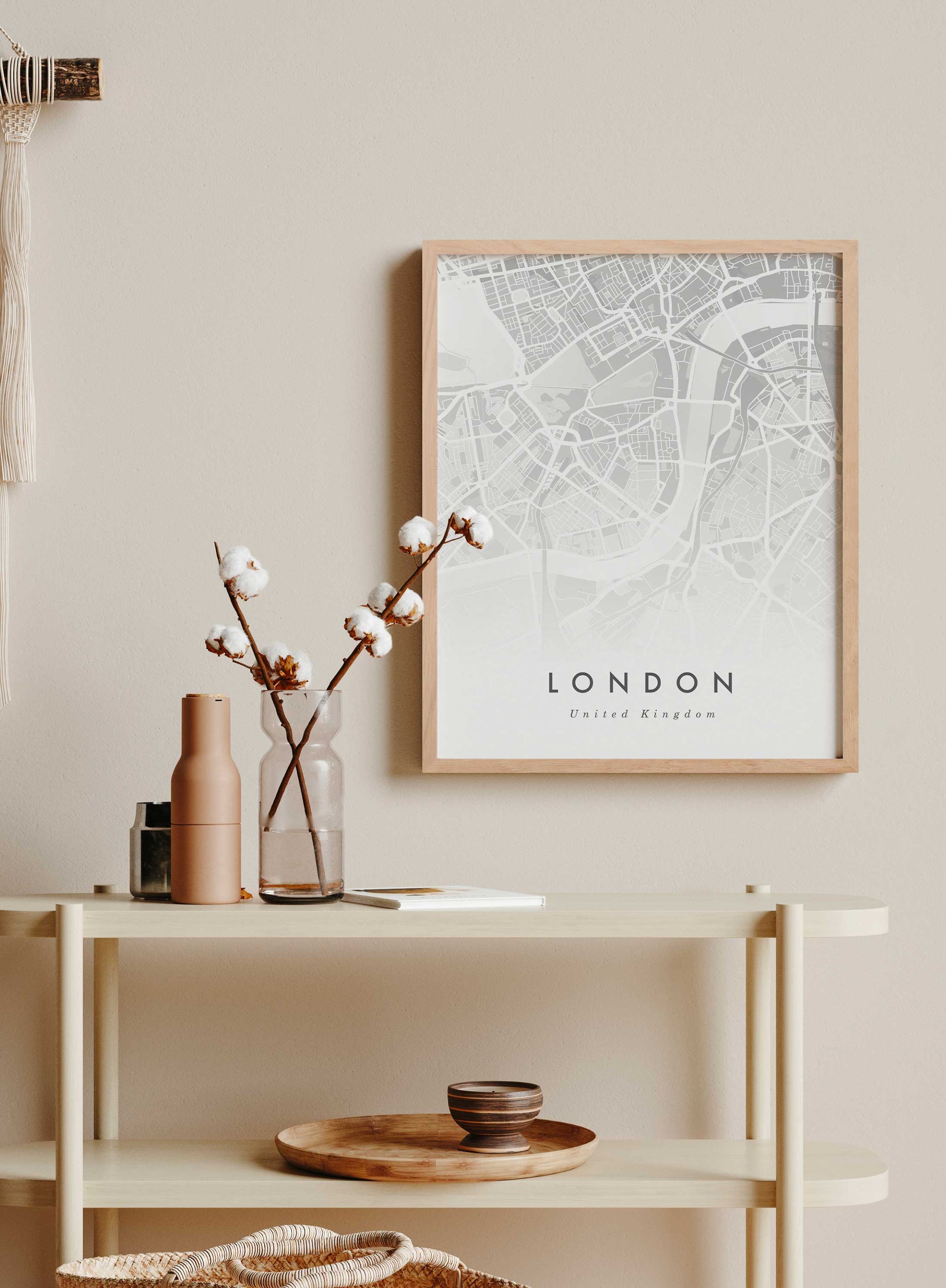 London Map, Poster | Oppositewall.com