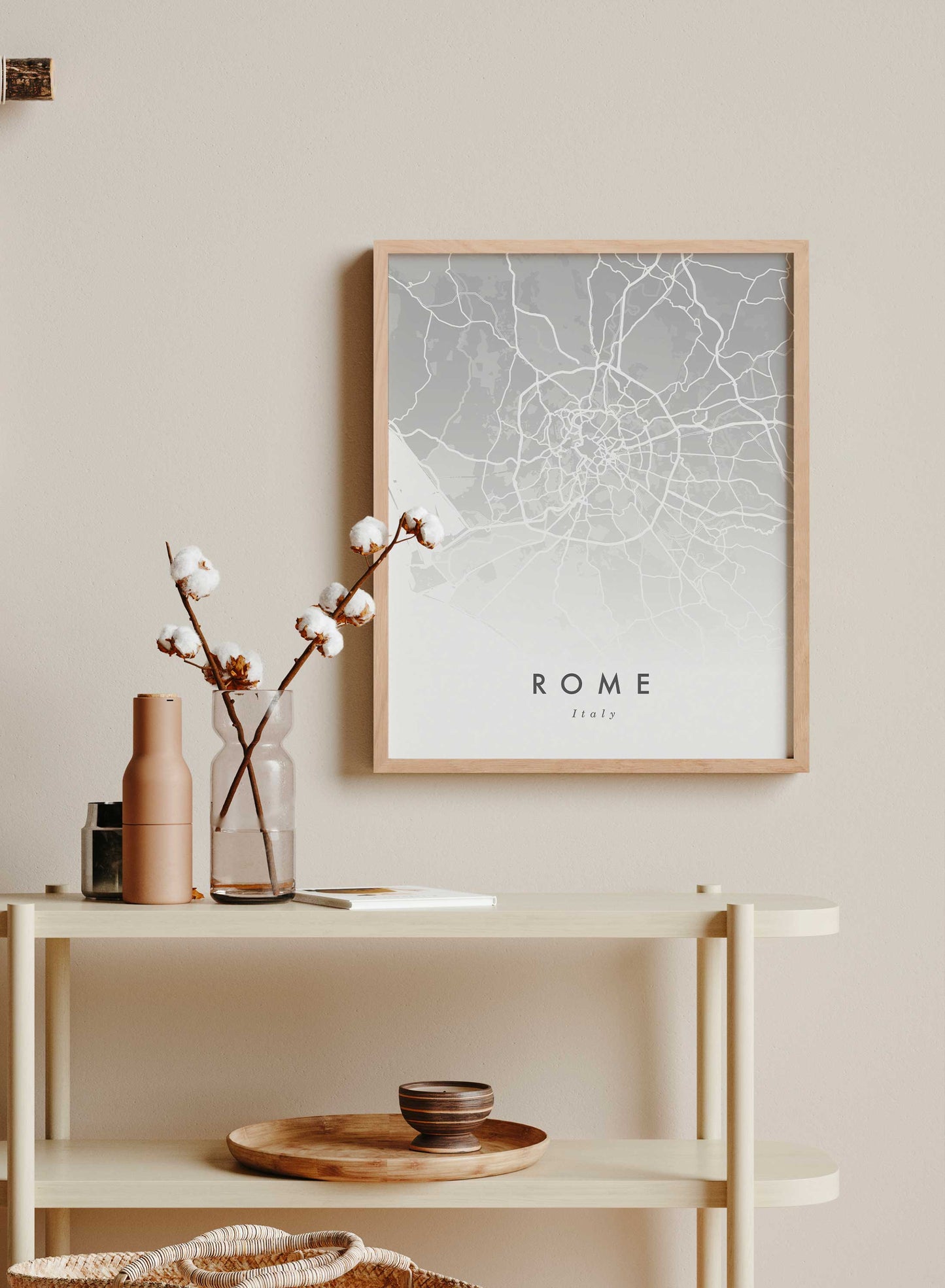 Rome Map, Poster | Oppositewall.com