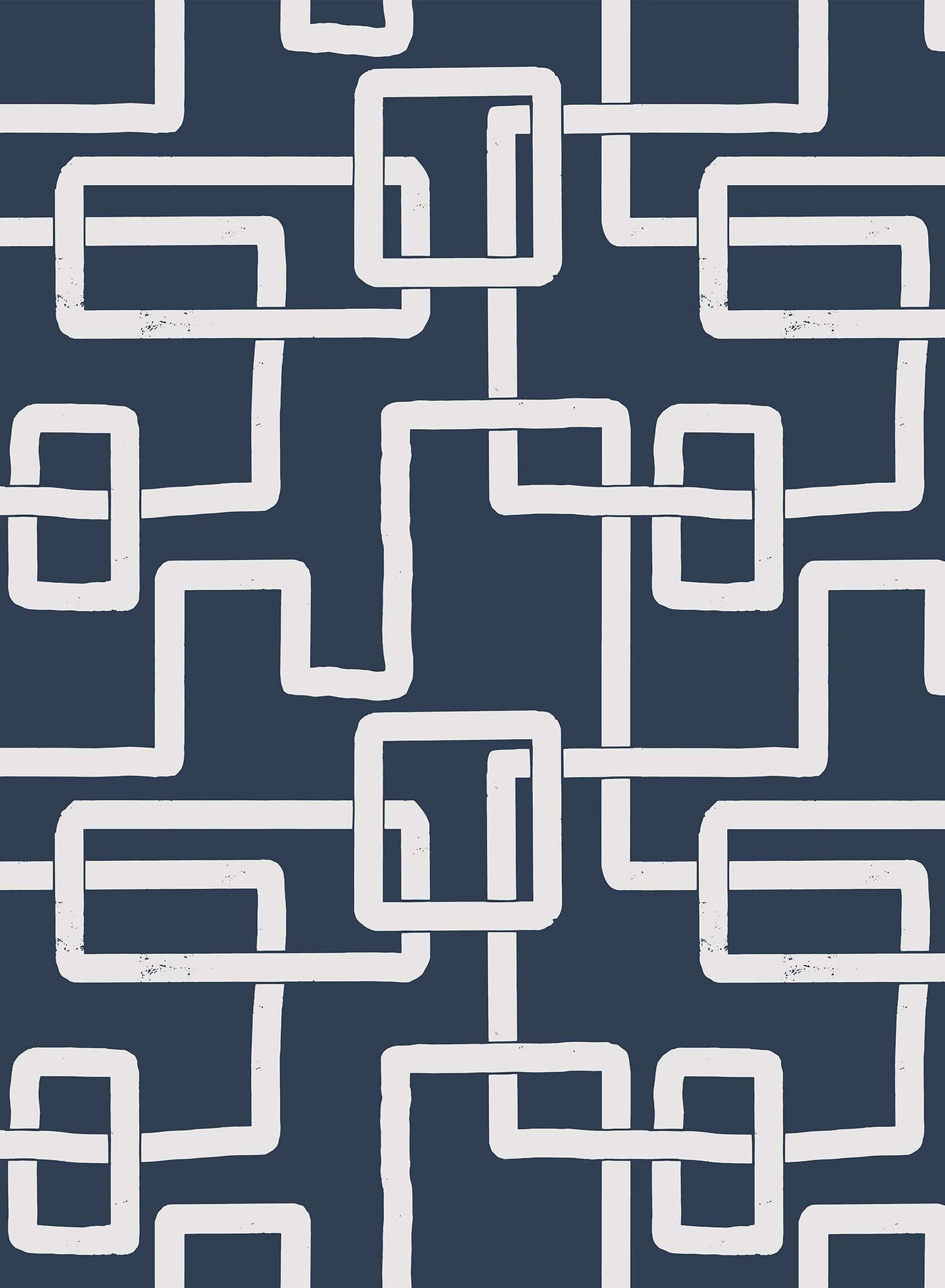 Imbroglio is a minimalist wallpaper by Opposite Wall of lines forming a path to resemble a maze.