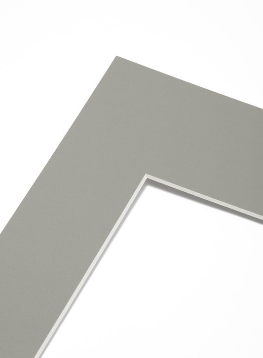 Scandinavian grey mat passepartout by Opposite Wall - for frames - made on acid-free FSC paper