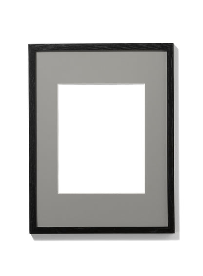 Scandinavian grey mat passepartout by Opposite Wall in a frame - for frames - made on acid-free FSC paper