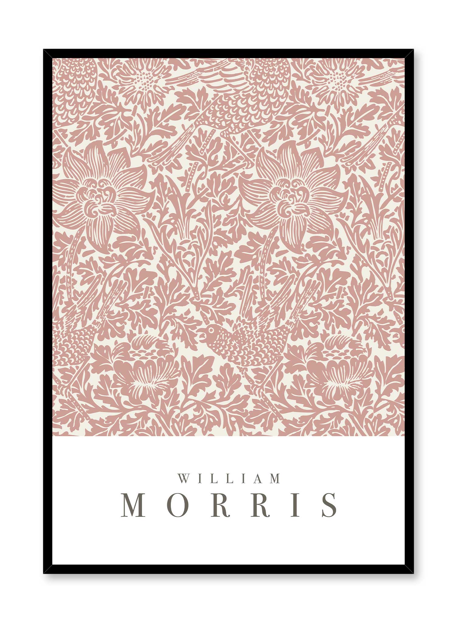 Morris Flowers is a minimalist artwork by Opposite Wall of William Moris' Morris Flowers.