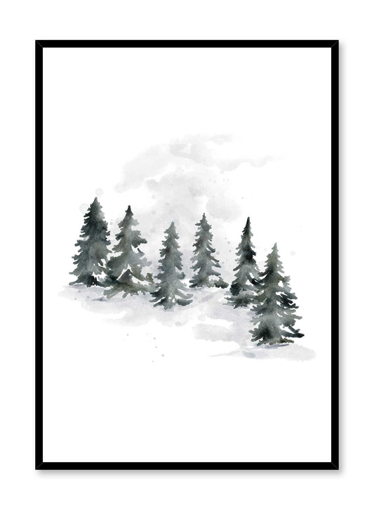 February Forest, Poster | Oppositewall.com