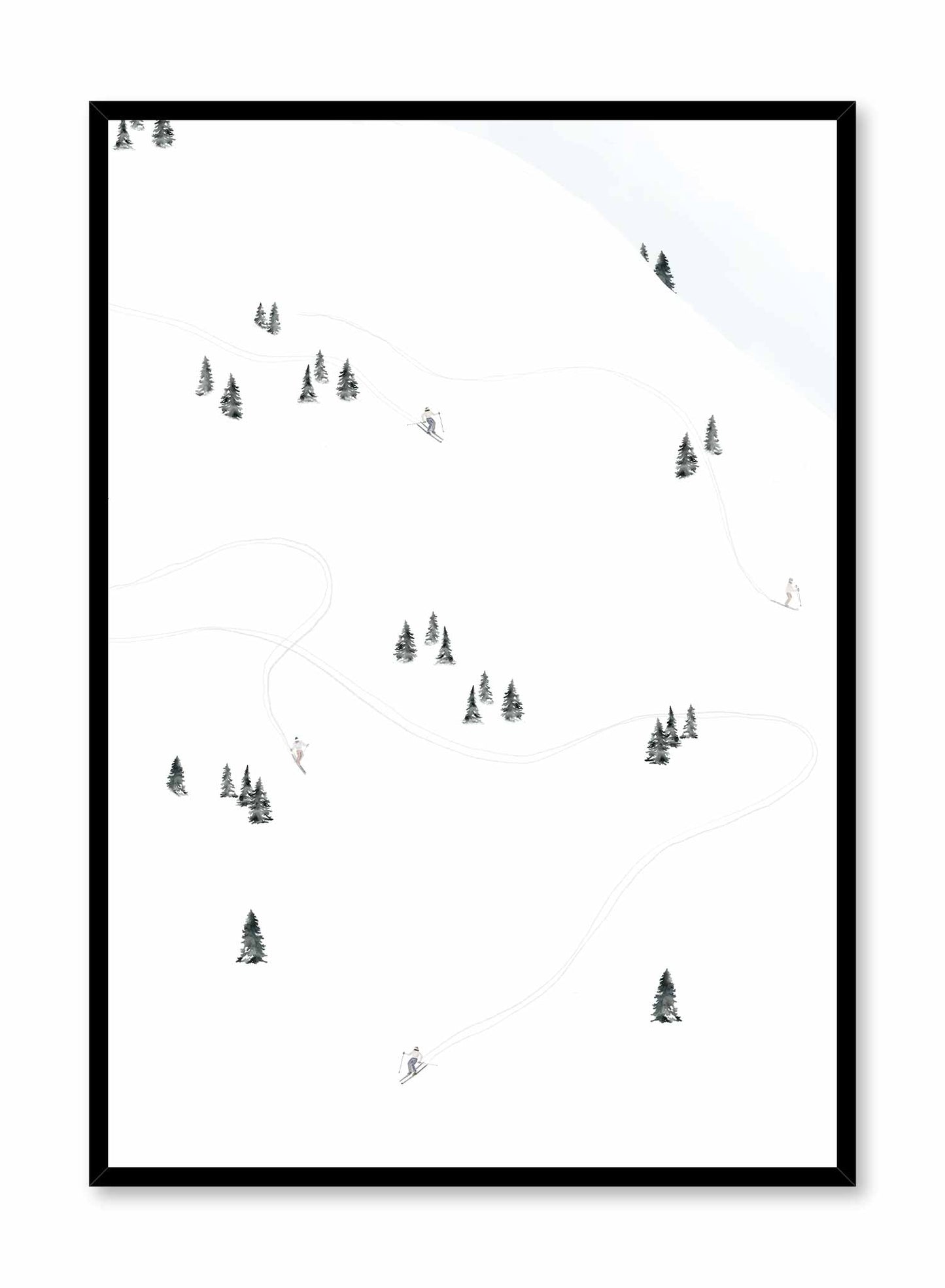 Downhill Bliss, Poster | Oppositewall.com