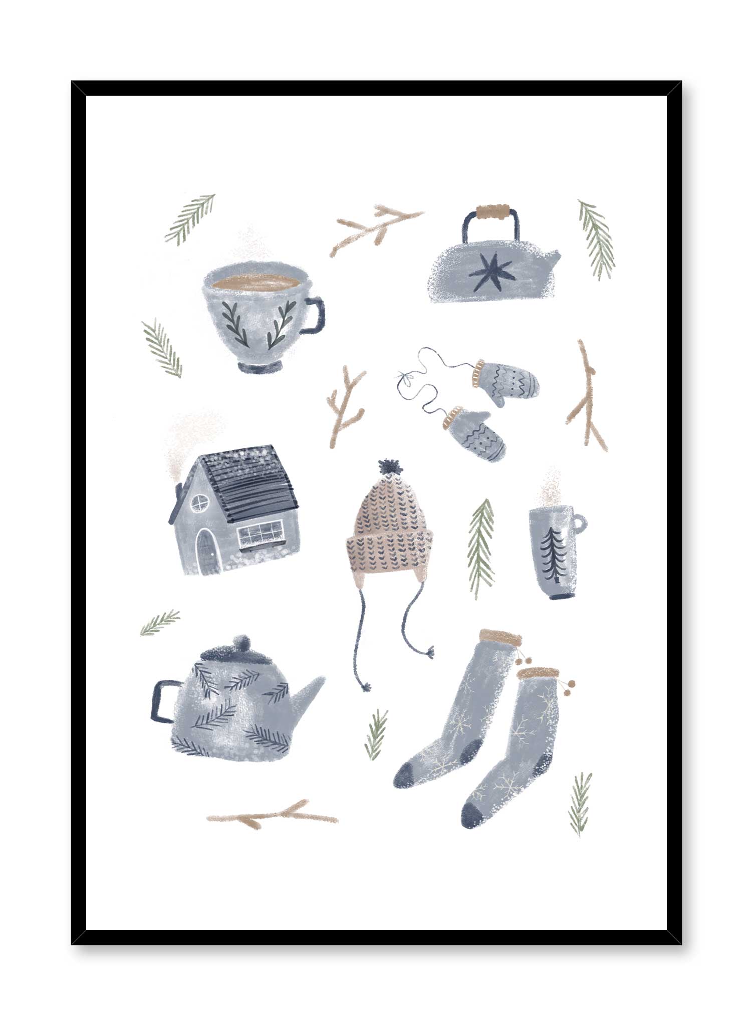 Cozy Essentials, Poster | Oppositewall.com