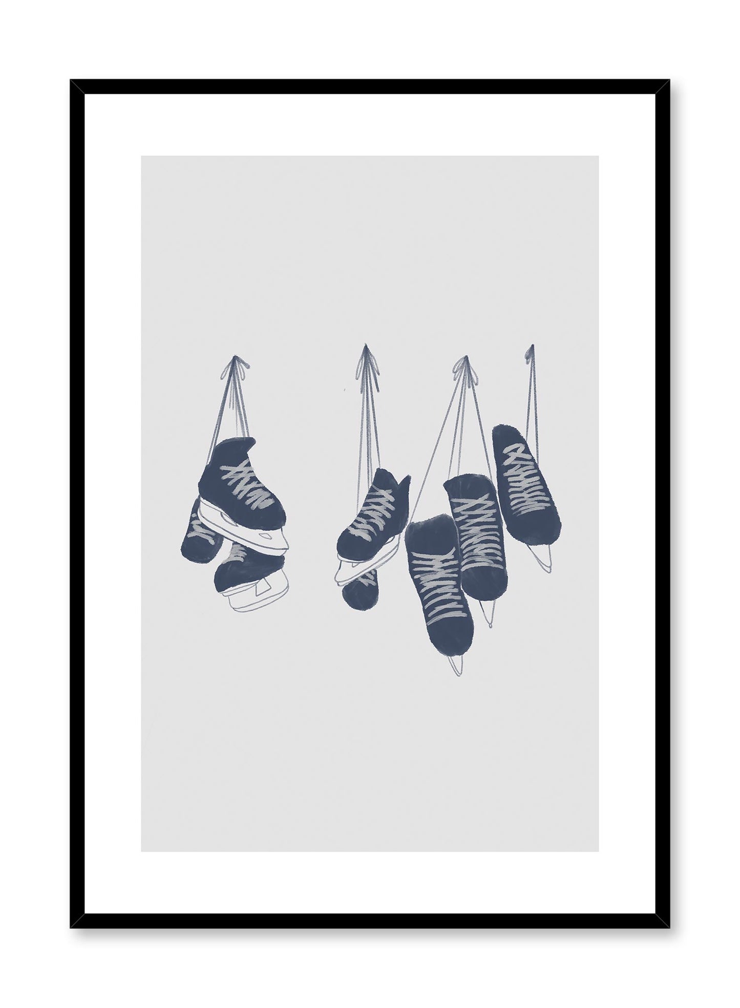 Hanging Skates, Poster | Oppositewall.com