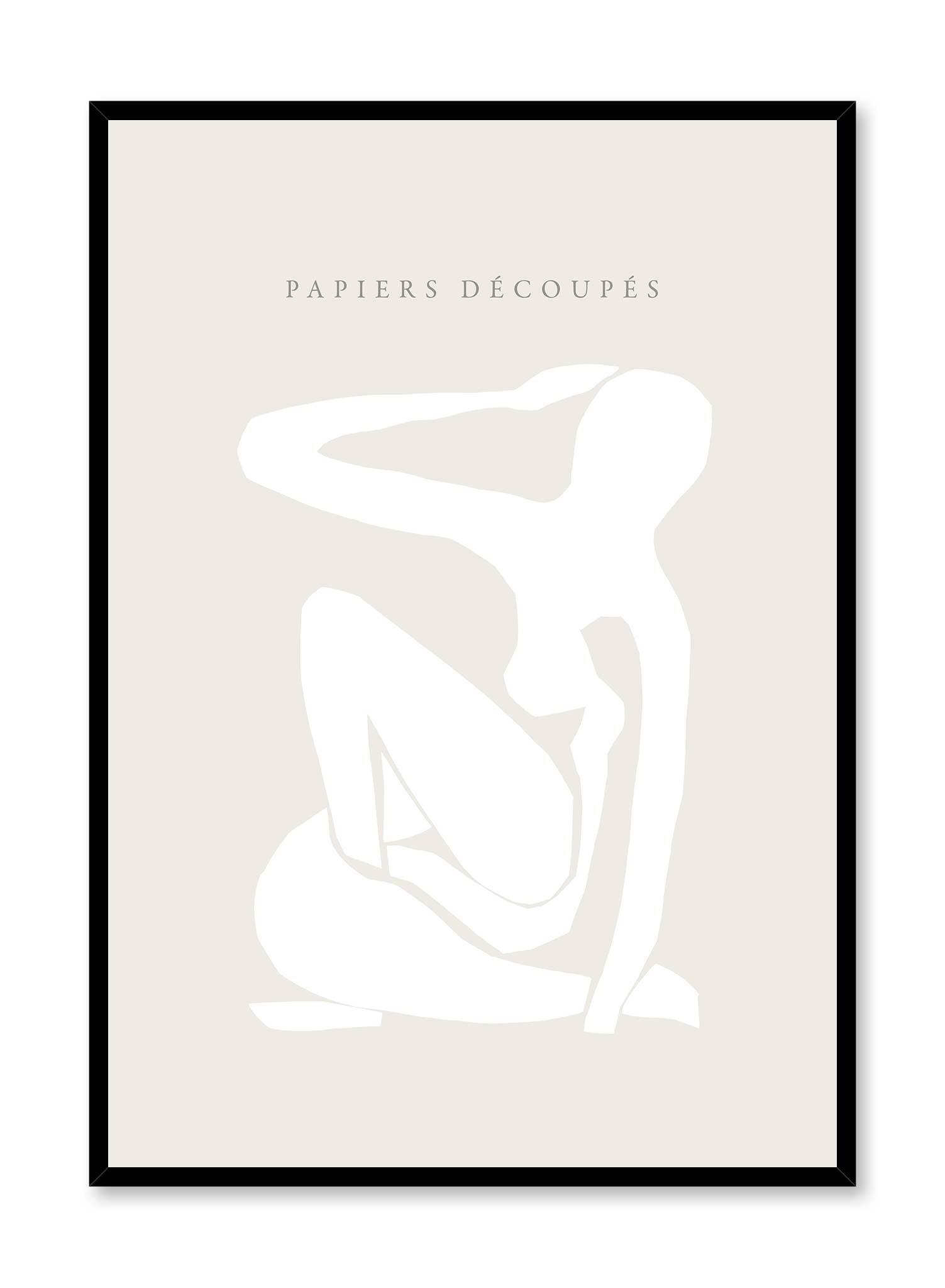 Abstract Body Illustration, Poster | Oppositewall.com