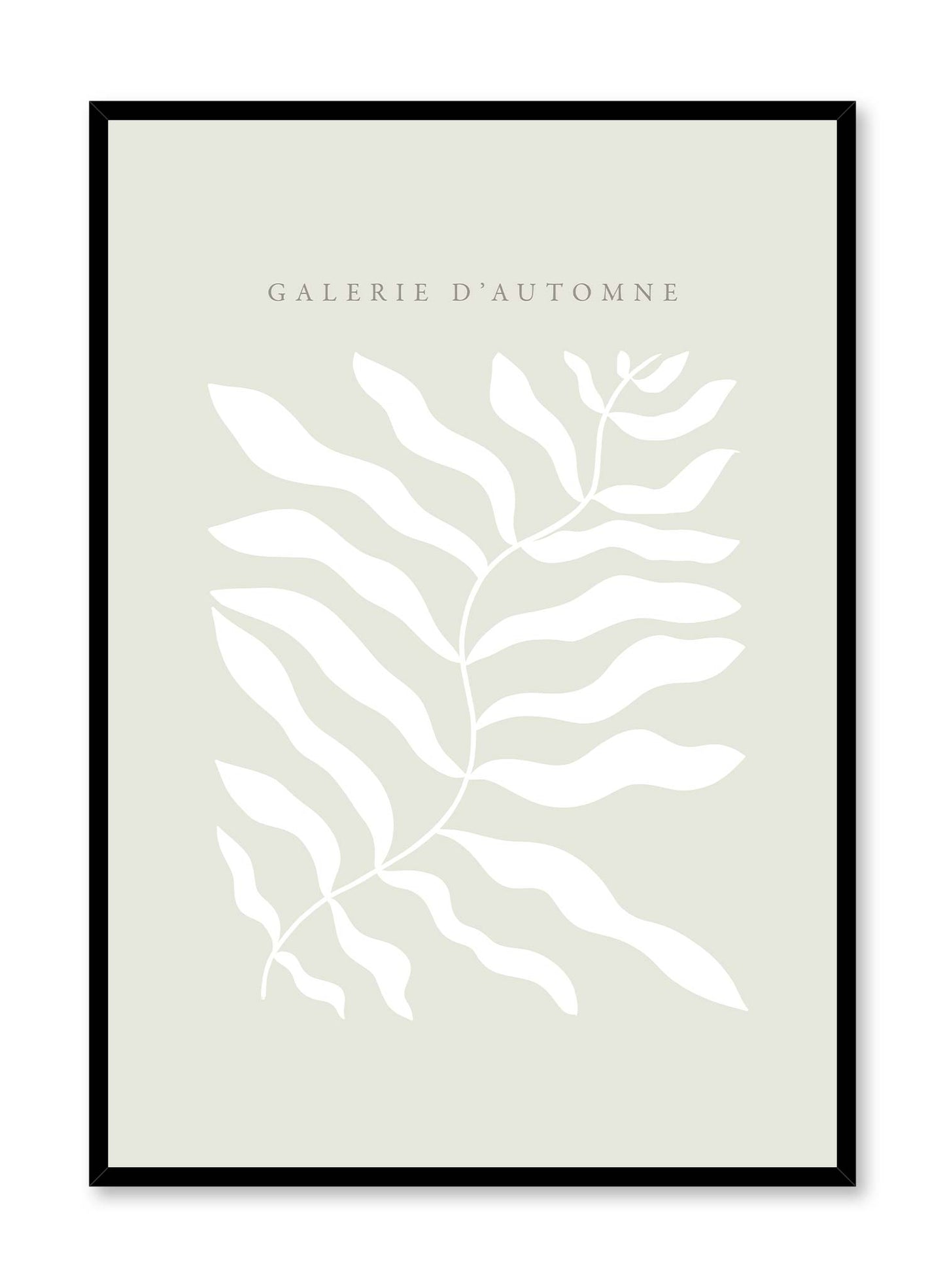 Abstract Botanic Illustration, Poster | Oppositewall.com