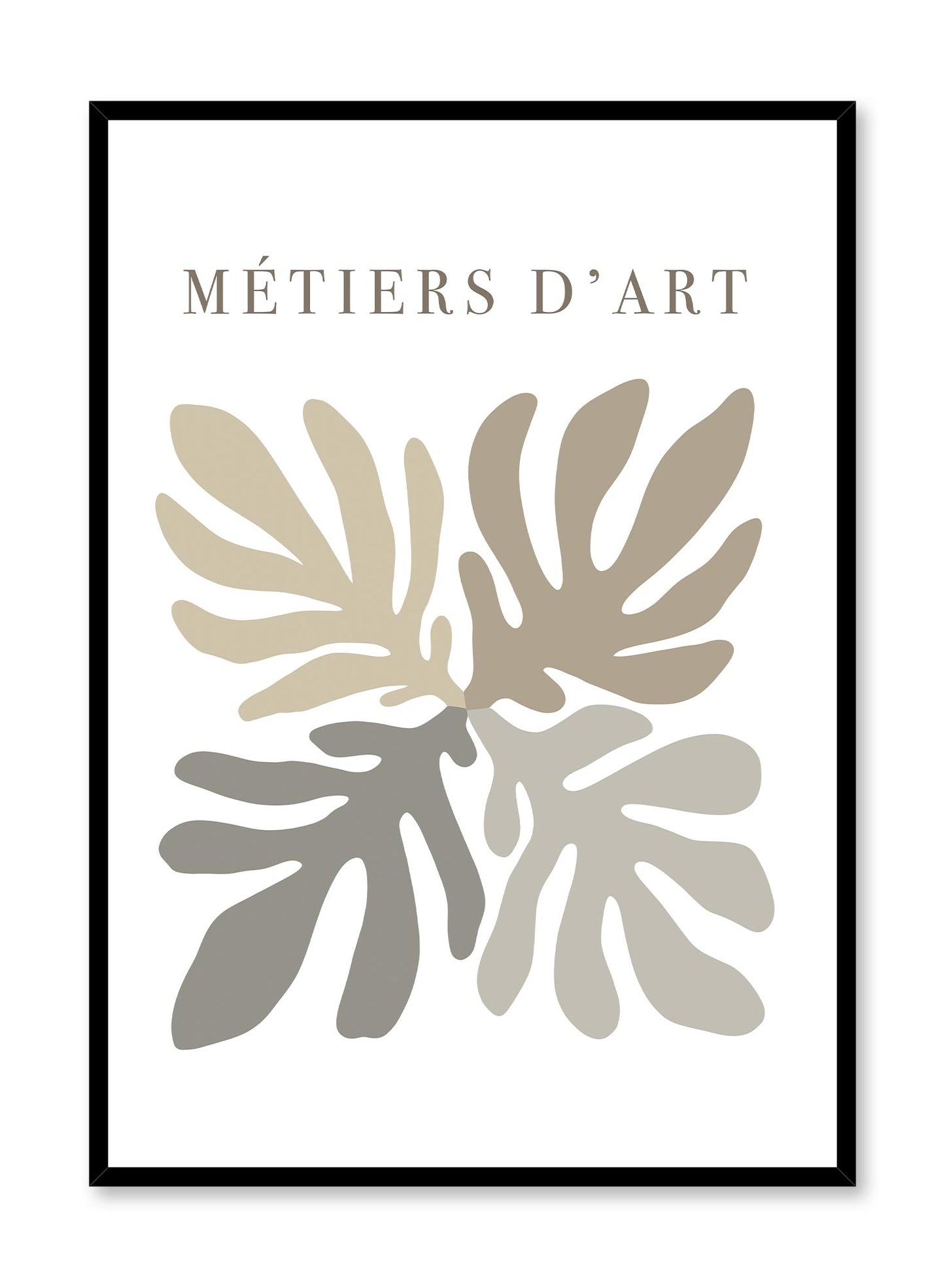 Abstract Botanic Illustration, Poster | Oppositewall.com