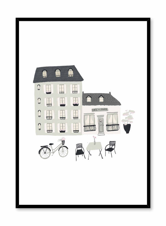 Paris Illustration, Poster | Oppositewall.com