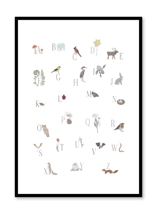 Woodland Lesson, Poster