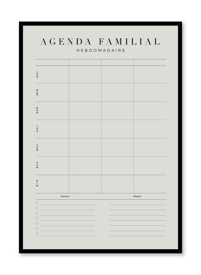 Family, Planner