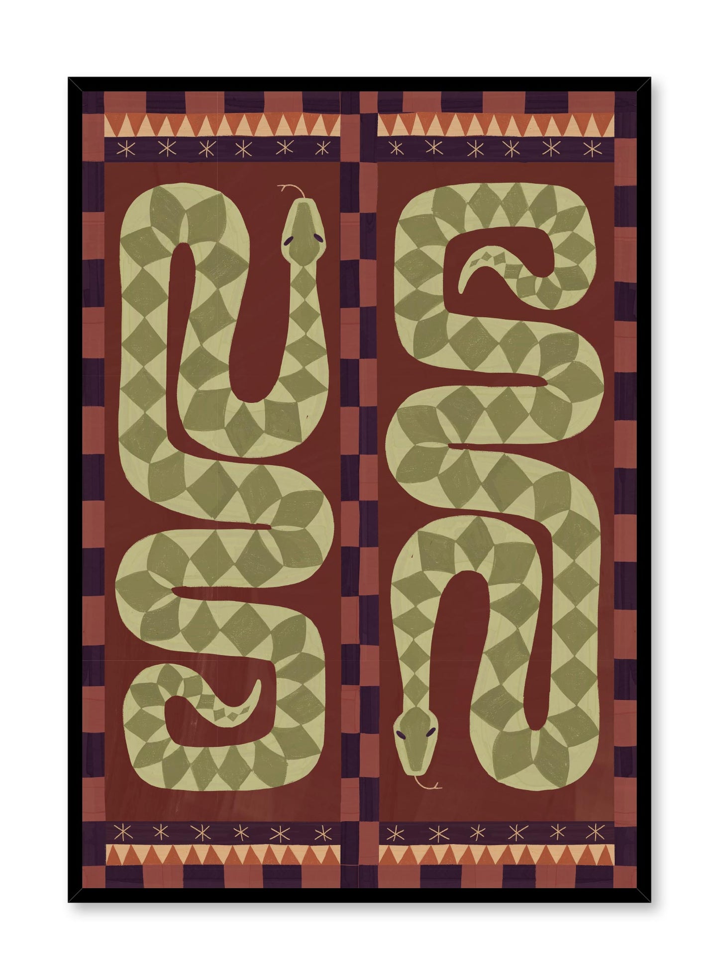 Symmetrical Slithers, Poster