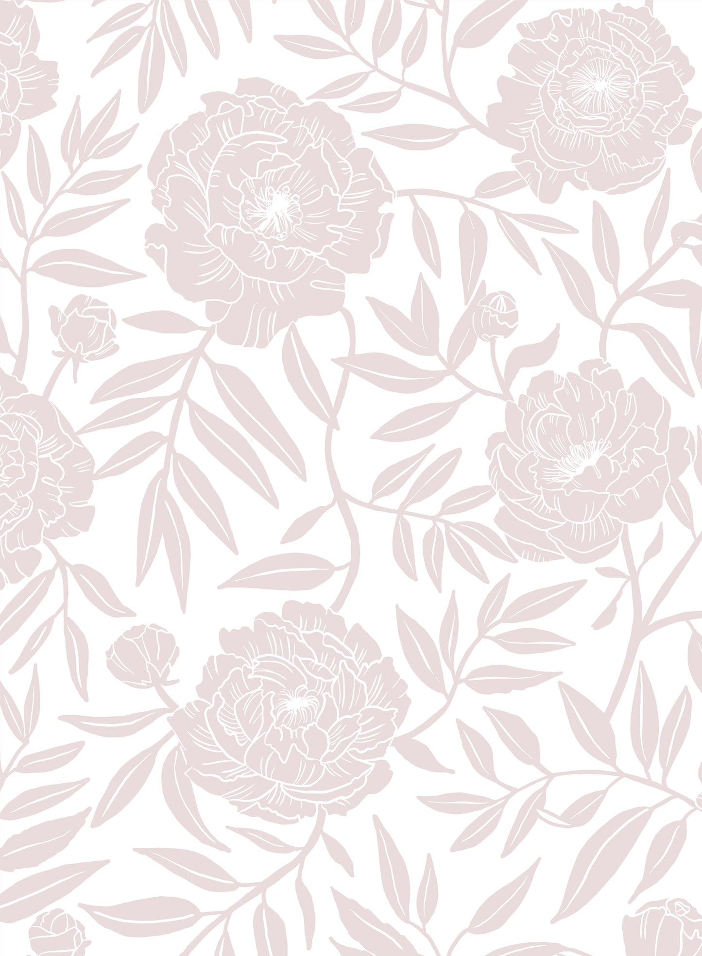 Peony Garden, Wallpaper