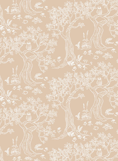 Enchanted is a minimalist wallpaper by Opposite Wall of a enchanted trees