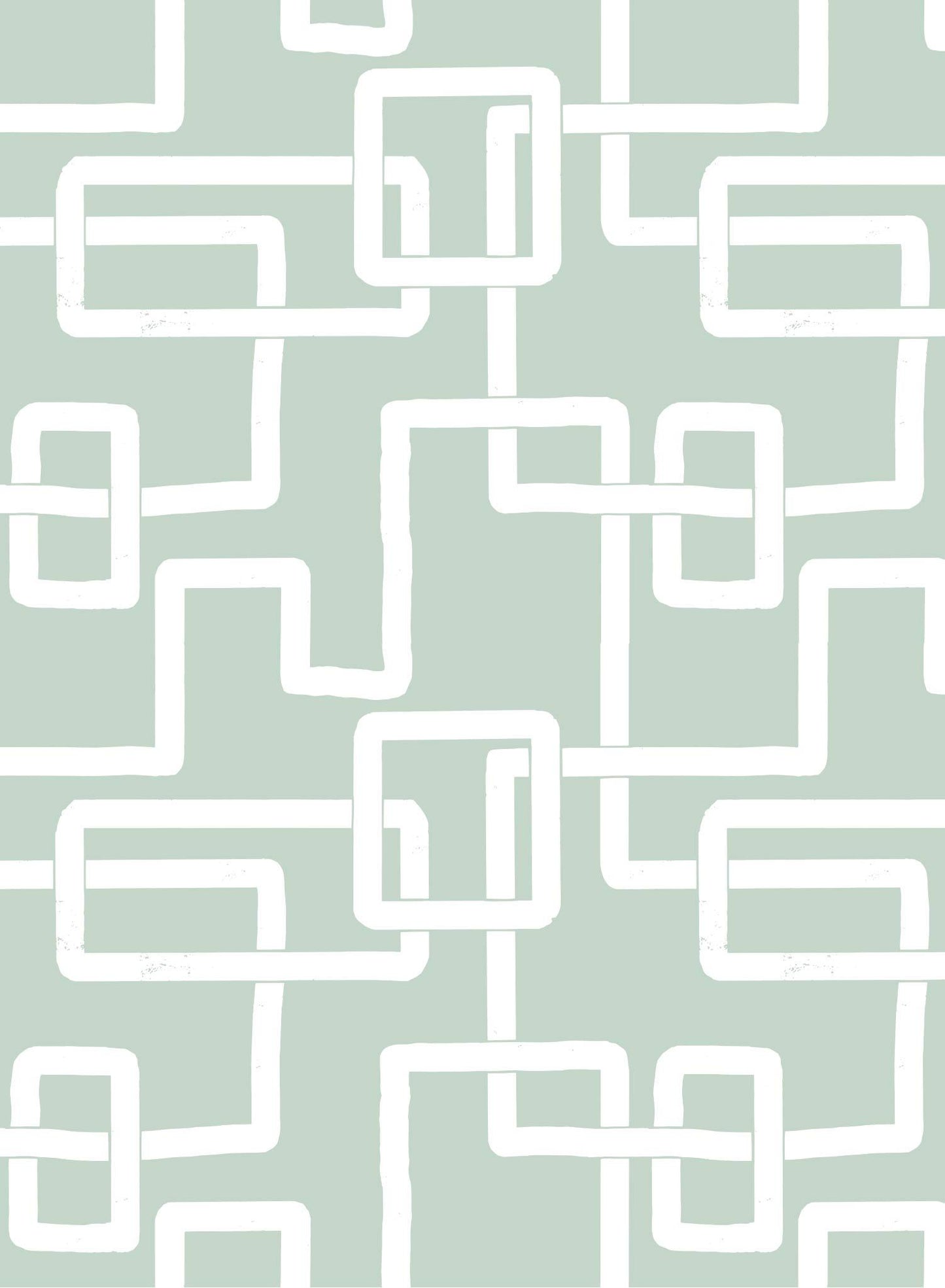 Imbroglio is a minimalist wallpaper by Opposite Wall of lines forming a path to resemble a maze.