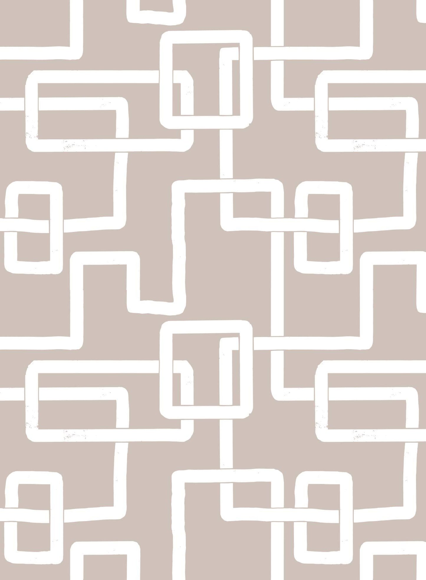 Imbroglio is a minimalist wallpaper by Opposite Wall of lines forming a path to resemble a maze.