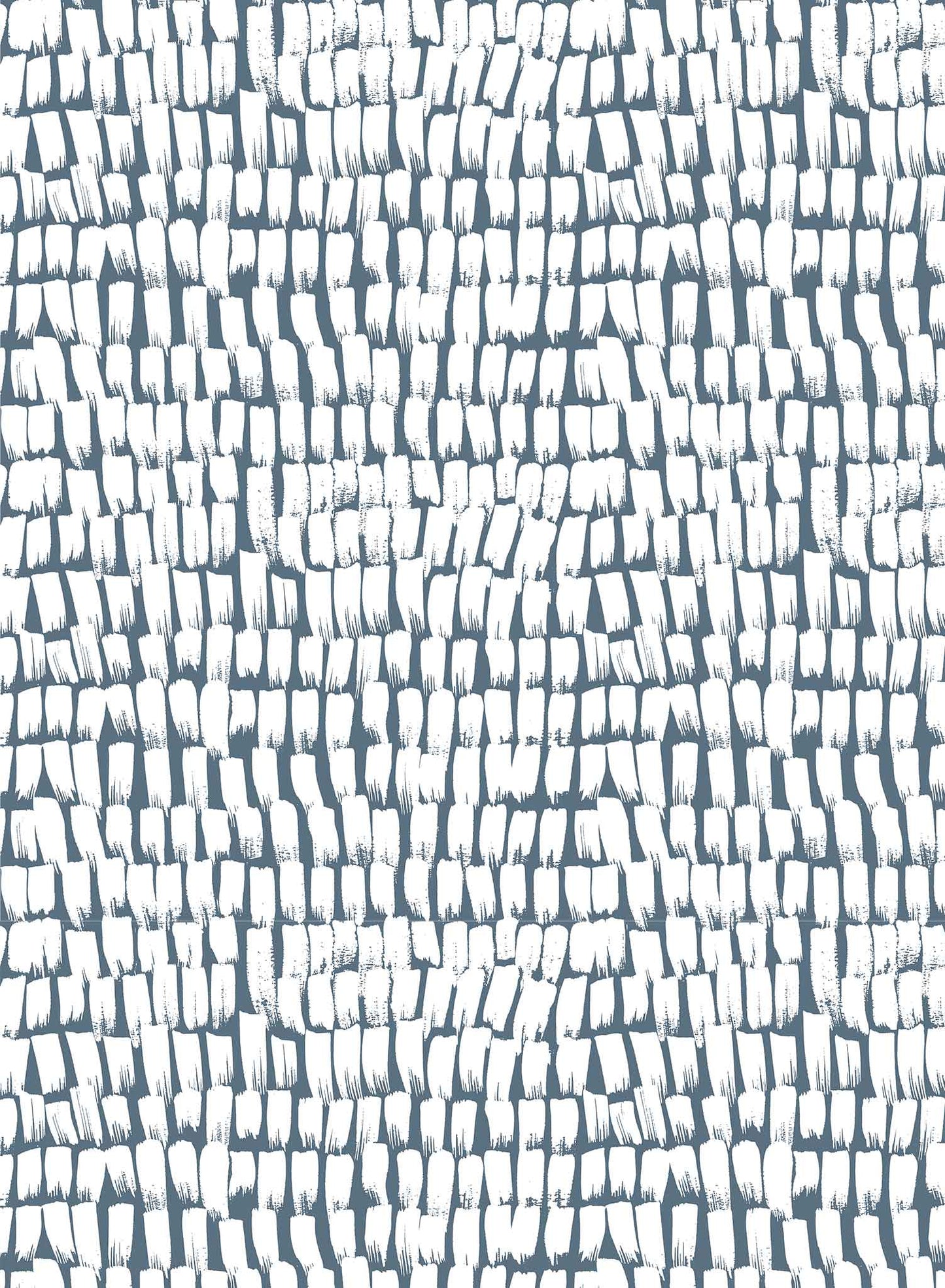 Stroke of Genius is a minimalist wallpaper by Opposite Wall of short vertical brush strokes.