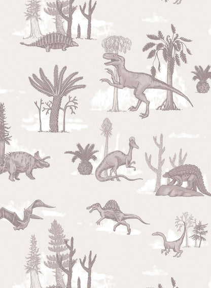 Jurassic is a Minimalist wallpaper by Opposite Wall of their favorite jurassic dinosaurs.