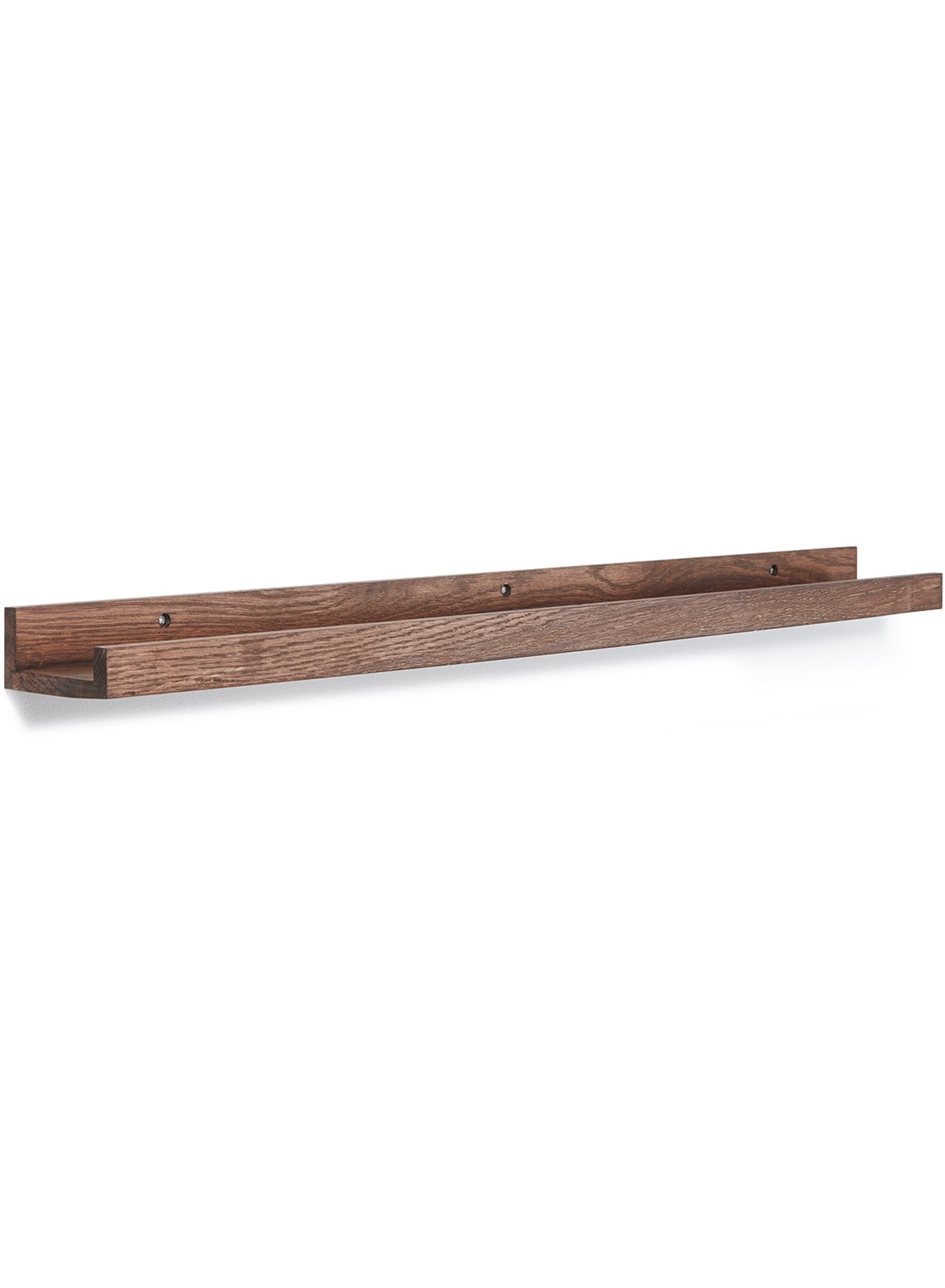 Dark Oak Wall Shelf, 35 in | 89 cm