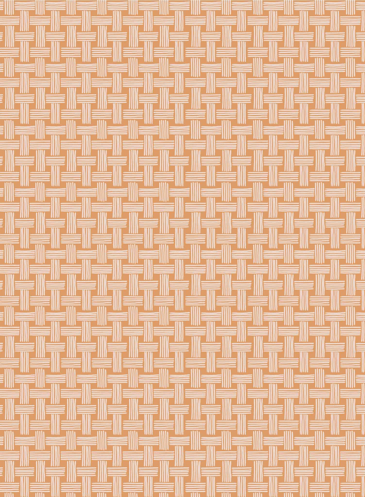 Basket Case is a minimalist wallpaper by Opposite Wall of a basket weave pattern.