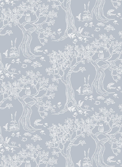 Enchanted is a minimalist wallpaper by Opposite Wall of a enchanted trees