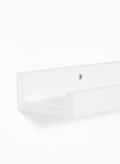 White Pine Wood Wall Shelf, 35 in | 89 cm