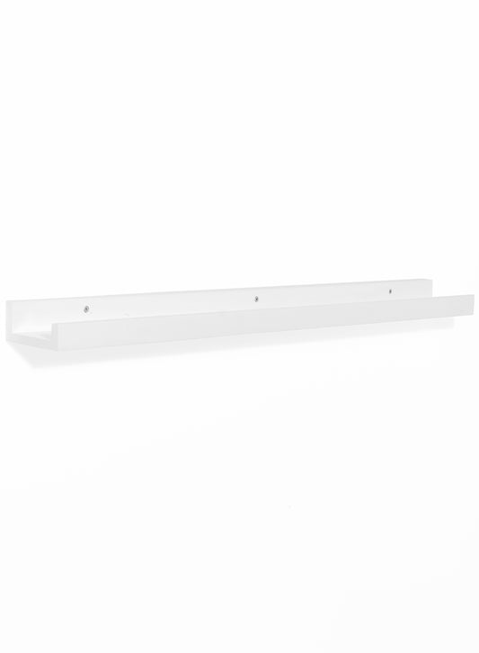 White Pine Wood Wall Shelf, 35 in | 89 cm