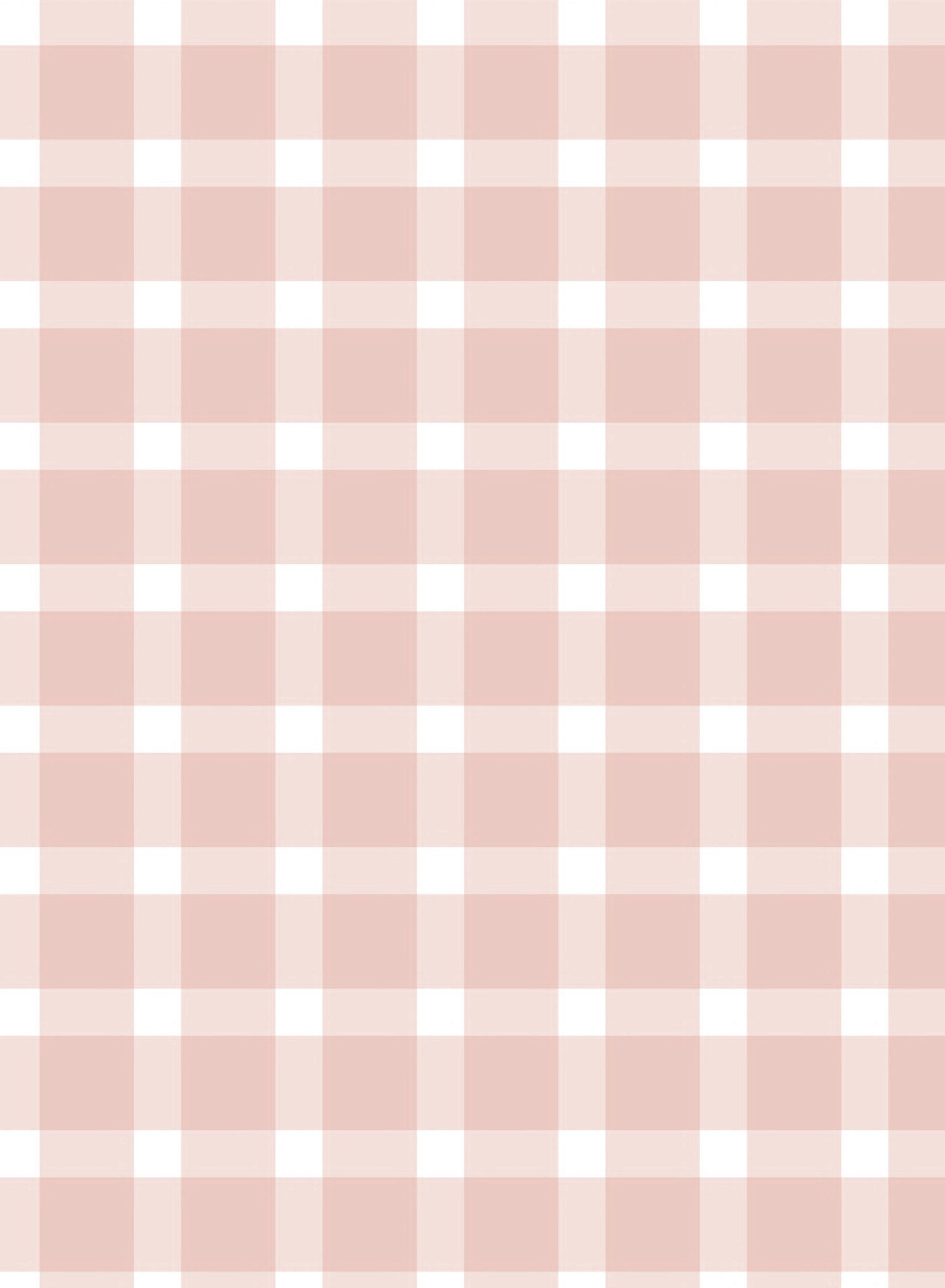 Dorothy is a minimalist wallpaper by Opposite Wall of a soft pastel checkered pattern.