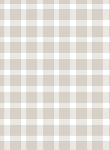 Dorothy is a minimalist wallpaper by Opposite Wall of a soft pastel checkered pattern.