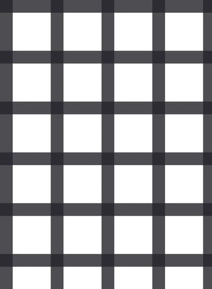 Off the Grid is minimalist wallpaper by Opposite Wall of a never ending grid paper pattern.