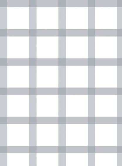 Off the Grid is minimalist wallpaper by Opposite Wall of a never ending grid paper pattern.