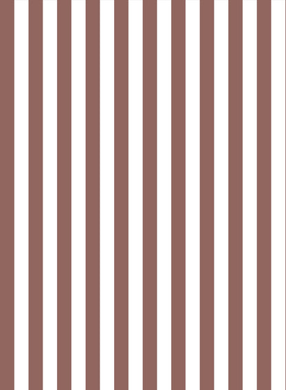 Sweet is a minimalist wallpaper by Opposite Wall of a classic pattern of tight two tone stripes.